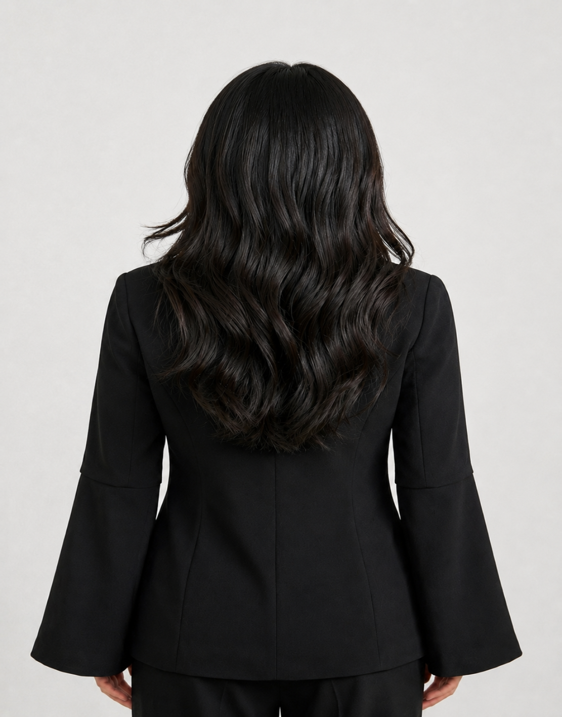 Haut Asymétrique Noir