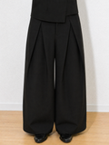 Pantalon Plissé Noir